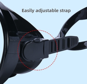 Mascherina ovale HD per immersioni subacquee impermeabile e Anti-nebbia attrezzatura subacquea gratuita con Logo OEM - Product Image 5