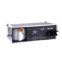 HUINENG Machine à brume 2000W Machine à brume professionnelle longue durée avec taille de centre commercial et étui de vol pour scène