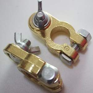 Bornes de batterie en <span class=keywords><strong>cuivre</strong></span> pur Songyin Kunshen, bornes positives et négatives, connecteurs de bornes de batterie - Product Image 2
