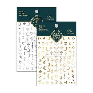 Adhesivo de Vinilo Dorado en Relieve para Sellado de Sobres, Impermeable, Estilo Retro, para Manualidades, Invitaciones de Boda, Cartas Industriales - Product Image 5