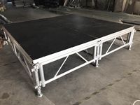 Podium de scène personnalisé Portable facile à installer cadre en aluminium hauteur réglable scène/podium plate-forme de scène de Concert
