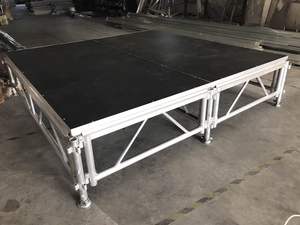 휴대용 맞춤형 무대 연단 쉽게 설치 알루미늄 프레임 높이 조정 가능한 무대/연단 콘서트 무대 플랫폼 - Product Image 3