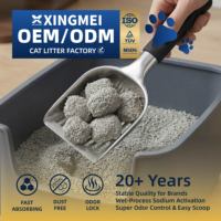 Lettiera per Gatti in Bentonite Frantumata Super Assorbente - 5L 10L Argilla Premium