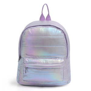 Paillettes <span class=keywords><strong>papillon</strong></span> mignon paillettes scintillant grand <span class=keywords><strong>sac</strong></span> à dos décontracté avec des boules de fourrure pour collège adolescentes - Product Image 5