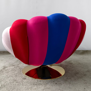 Italiano creativo Anemone <span class=keywords><strong>Giovannetti</strong></span> divano singolo moderno minimalista soggiorno pigro per il tempo libero sedia girevole - Product Image 5