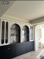 Armoire de chambre à coucher de style moderne personnalisable, meubles en bois, design d'armoire de chambre à coucher haut de gamme sur mesure, espace de rangement multiple