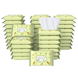 OEM Mini emballage de poche Lingettes humides pour bébé Parfum personnalisé Tissu non tissé écologique Taille de voyage Lingettes pour bébé Lingettes à eau - Product Image 4