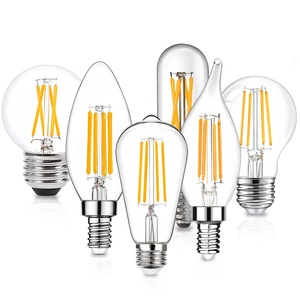 JESLED 4 W 6W 8W LED Edison lampadina E27 E26 E14 E12 B22 dimmerabile lampadina a LED luci A60/19 ST64 all'ingrosso LED <span class=keywords><strong>casa</strong></span> LED <span class=keywords><strong>lampadine</strong></span> a filamento - Product Image 1