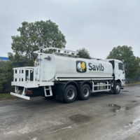 Camion diesel de lutte contre l'incendie d'arroseur de camion de l'eau 6x4 de 25 tonnes avec le réservoir d'eau pour nettoyer et arroser