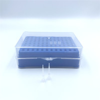 Boîte de rangement pour embouts de pipette, 200 µl, 96 trous, 1000 µl, 100 trous, avec couvercle insérable