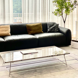 Canapé en cuir véritable personnalisé ensemble de canapés de couleur noire pour salon nouveau design <span class=keywords><strong>grand</strong></span> canapé <span class=keywords><strong>3</strong></span> places - Product Image 6