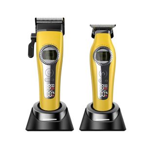Cortadora de Pelo Profesional de 10000 RPM, Motor Vectorial de Alta Potencia, Cuchilla DLC, Máquina Multifunción para Cortar el Cabello, Recortadora de Pelo para Hombres - Product Image 6