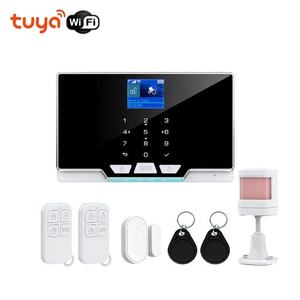 스마트 라이프 앱 제어 <span class=keywords><strong>RFID</strong></span> 도난 방지 스마트 침입자 무선 주택 보안 투야 도난 경보기 와이파이 4G GSM 홈 알람 시스템 키트 - Product Image 1