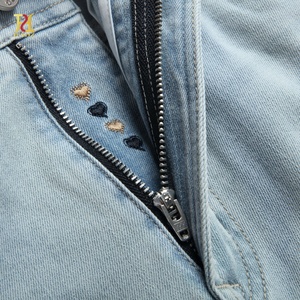 Pantalones Vaqueros <span class=keywords><strong>de</strong></span> Mezclilla para Hombre, Corte Slim Fit, Cintura Media, Color Azul Claro, Transpirables, Ligeros, para Primavera/Verano, Estilo Casual <span class=keywords><strong>de</strong></span> Negocios, Marca POLO - Product Image 3