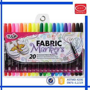 Marqueur textile lavable non toxique <span class=keywords><strong>pour</strong></span> peinture sur tissu, idéal <span class=keywords><strong>pour</strong></span> la peinture sur <span class=keywords><strong>T</strong></span>-<span class=keywords><strong>shirt</strong></span> et le dessin artistique <span class=keywords><strong>pour</strong></span> adultes - Vente en gros - Product Image 2