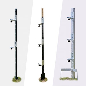 Sustainable Electric t Fence <strong>Post</strong> Galvanized Steel <strong>Post</strong> Reel <strong>Holder</strong> - Product Image 2