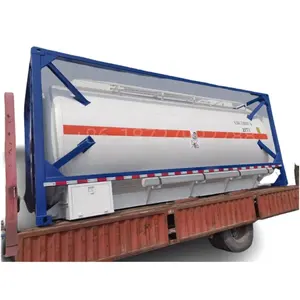 20ft 40ft 15000L 12000L 20000Liters 24000Liters 40000Liters 48cbm ISO container chemical Transport_Oil loading Trucks supplier