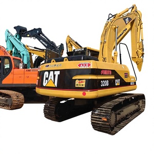 รถขุดไฮดรอลิกตีนตะขาบ Caterpillar 320B มือสองแท้ ขนาด 20 ตัน 103 กิโลวัตต์ รุ่นปี 2022 พร้อมเกียร์บ็อกซ์ PLC เครื่องยนต์ และปั๊ม - Product Image 1
