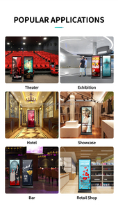 Giá Đỡ Sàn 70 75 Inch Màn Hình <span class=keywords><strong>Lcd</strong></span> Quảng Cáo Lớn Phần Mềm Phát Video Vidmate Kiosk Màn Hình Cảm Ứng Biển Kỹ Thuật Số - Product Image 6