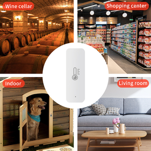 Thermomètre hygromètre intelligent sans fil RSH Tuya compatible Alexa Google Home, capteur de température et d'humidité Tuya - Product Image 6
