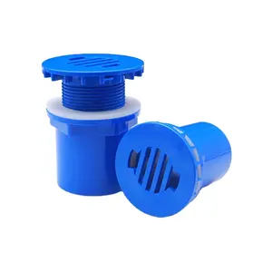 PVC Bulkhead Straight Connector 20mm 25mm 32mm 40mm 50mm Fish Tank Drainage Fitting