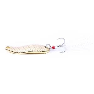 7.5G/10G/13G Spinnerbait di alta qualità esca da pesca in metallo <span class=keywords><strong>a</strong></span> jigging lento con gancio piombo jig head Spin spoon bait - Product Image 2