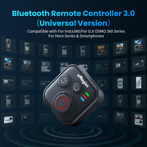 Télécommande Bluetooth universelle pour caméras d'action DJI Action 6/<span class=keywords><strong>5</strong></span> Pro/Action 4/Insta360 X5/X4/Ace/Ace Pro/Ace Pro 2 - Product Image 1