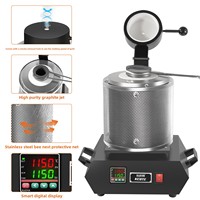 Petit four électrique domestique résistant aux hautes températures Graphite cuivre or fusion alchimie équipement noyau de moteur en métal