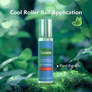 น้ำมันหอมระเหยเปปเปอร์มินต์แบบลูกกลิ้ง 10 มล. น้ำมันหอมระเหยแบบลูกกลิ้ง แอนตี้แบคทีเรีย บรรเทาอาการคัน บรรเทาอาการระคายเคืองผิว บรรเทาอาการปวดหัว - Product Image 3