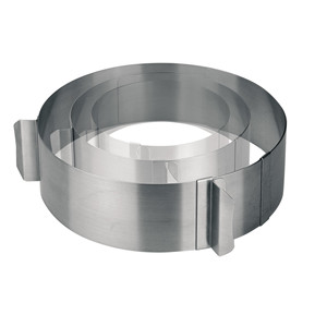 Anello per Pasticceria Estensibile in Acciaio Inossidabile, Stampo Regolabile per Decorazione Torte - Product Image 1