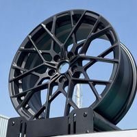 Velg Aluminium Yufei Custom 1-Piece 6061-T6 Y-Mesh Matte Black Alloy Rims 19 Inci untuk Velg Mazda CX-8