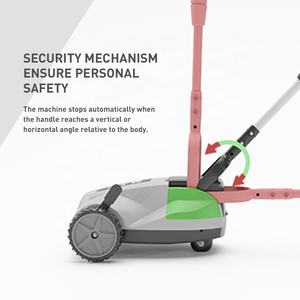 Tondeuse à gazon sans fil 20V, diamètre de coupe 21CM, hauteur réglable sur 3 niveaux, tondeuse portable pour <span class=keywords><strong>jardin</strong></span> domestique avec interface ForMakita - Product Image 4