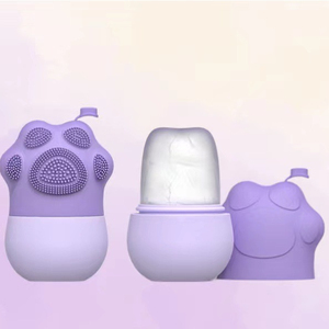 Outil de beauté réutilisable en silicone, rouleau facial glacé et moule à glaçons pour les soins de la peau, cadeau pour femmes - Product Image 1