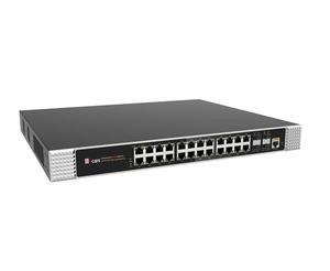 สวิตช์อุตสาหกรรม CCTV แบบจัดการได้ รองรับกิกะบิต 24 พอร์ต พร้อม AI PoE และพอร์ตอัปลิงค์ SFP 4 พอร์ต  รองรับคอนโซล VLAN LACP และแพลตฟอร์มคลาวด์ - Product Image 3
