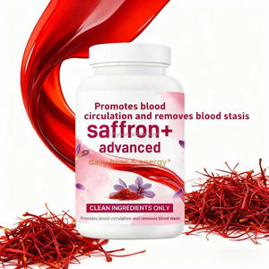 זעפרן לחלץ כמוסות ג 'לטין קשה-תוספת צמחים עבור יופי חסינות אנרגיה & בריאות לב 60 כמוסות/בקבוק - Product Image 4