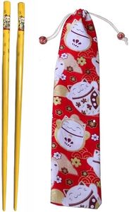 Dễ Thương May Mắn Mèo Gỗ Đũa Tái Sử Dụng Nhật Bản Trung Quốc Hàn Quốc Gỗ Đũa Gậy Đũa Gỗ - Product Image 2