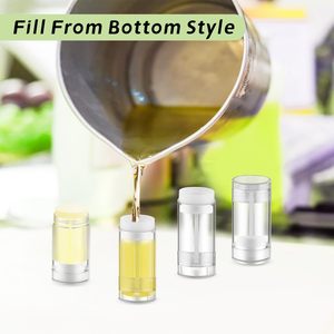 Stock 30g 50g Empty Pink White <b>Clear</b> Deodorant Stick Lip Balm Blush <b>Plastic</b> <b>Container</b> Screw Cap Custom Colors Twist Stick Bottle - Product Image 3