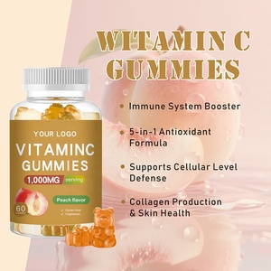 Gummies à la vitamine <span class=keywords><strong>C</strong></span> OEM ODM - 1000 mg, haute puissance, soutien immunitaire, végétalien, sans sucre, non OGM, étiquette privée acceptée (MOQ 500 pièces) - Product Image 5