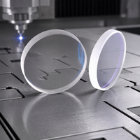 Lentille de protection laser D30*T5 avec matériau en quartz importé, revêtement double face, adaptée aux machines de soudage laser