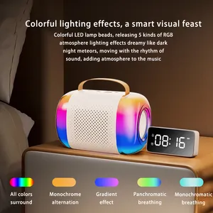 Активный портативный караоке беспроводной динамик RGB Светодиодное освещение USB Bluetooth WiFi подключение USB Y5 колонки