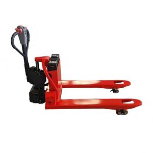 Transpalette électrique APCOM 1,5 tonne, batterie lithium, transpalette à conducteur marchant, chariot élévateur électrique pour la manutention des matériaux en entrepôt - Product Image 5