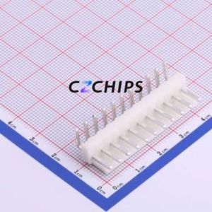 HX39601-11WAG Wire-to-<b>Board</b> <b>Pin</b> Header Bent Lead Through Hole,P=3.96mm Connector 1x11P 3.96mm Right Angle Insert VH - Product Image 1