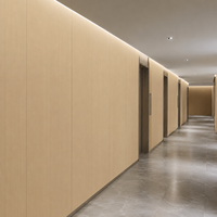 Panel de Pared de Cristal de Carbono Roble Claro, Solución Residencial para Toda la Casa WYRAX