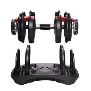 Set Dumbbell bobot dapat disesuaikan bebas kualitas tinggi rumah dan ruang olahraga logo kustom 2.5-24kg - Product Image 2