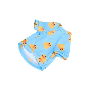 Colorful Fresh Dog Shirts For Summer Pet Dog Legs Summer Cool Pet Clothes Outdoor Puppy Clothes