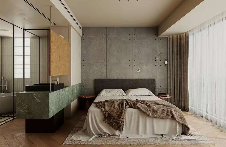 Contemporary Retro-Modern Interior Design One-Stop Solution Bespoke 3D ...