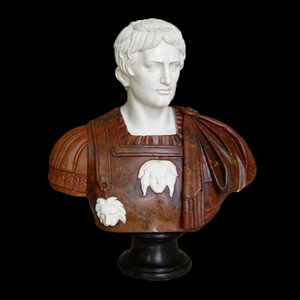 Escultura de estilo griego, arte tallado en piedra, <span class=keywords><strong>estatua</strong></span> de busto de mármol fundido famoso de <span class=keywords><strong>David</strong></span> - Product Image 5