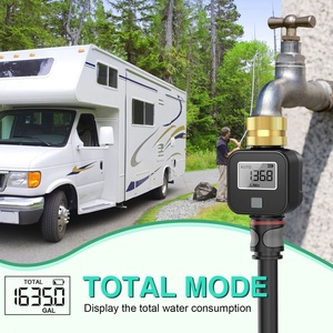 Temporizador de Riego Inteligente para Exteriores, Medidor de Flujo y Volumen de <span class=keywords><strong>Agua</strong></span> para Jardín, Patio, Riego Agrícola, Medidor de Flujo de <span class=keywords><strong>Agua</strong></span> - Product Image 4