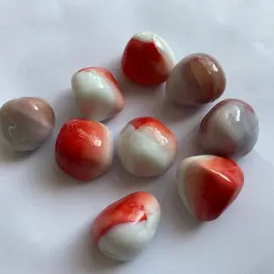 Cheap Solid round clear colorful Playing glass beads bulk glass marbles 50 mm white glass beads