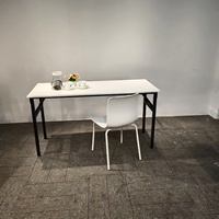 Table à manger pliante peu encombrante, bureau moderne à feuilles rabattables pour petits appartements, portable et facile à ranger